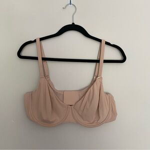 NWT SKIMS Fits Everybody Unlined Underwire Bra in Mica Size 38 DD